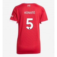 Liverpool Ibrahima Konate #5 Domáci Ženy futbalový dres 2025-26 Krátky Rukáv